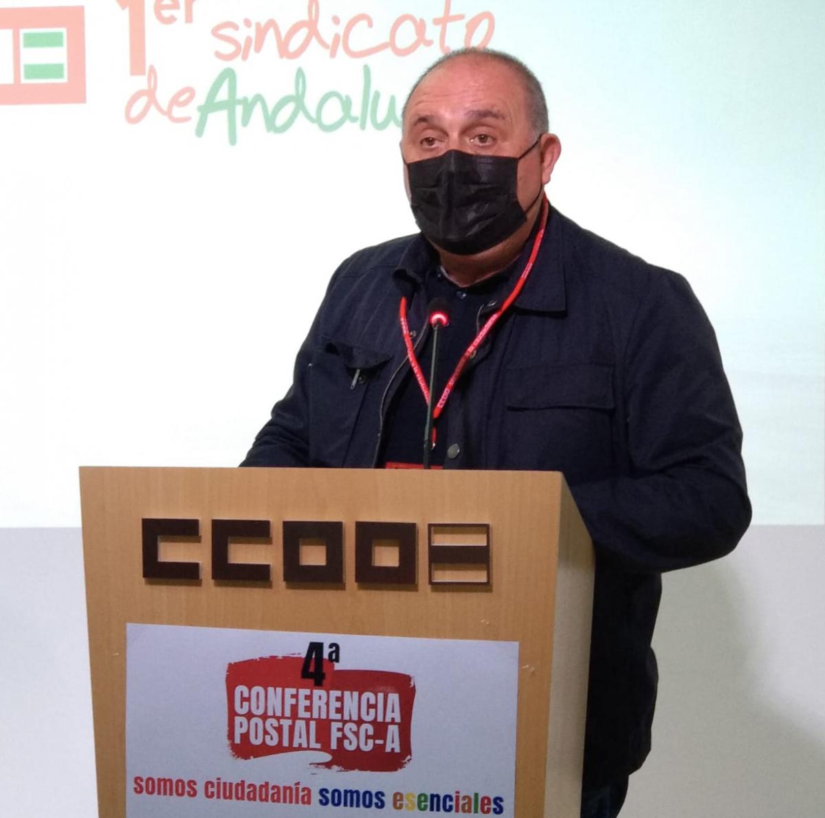Jos Lus Martn Garca reelegido coordinador del sector Postal de FSC CCOO-Andaluca
