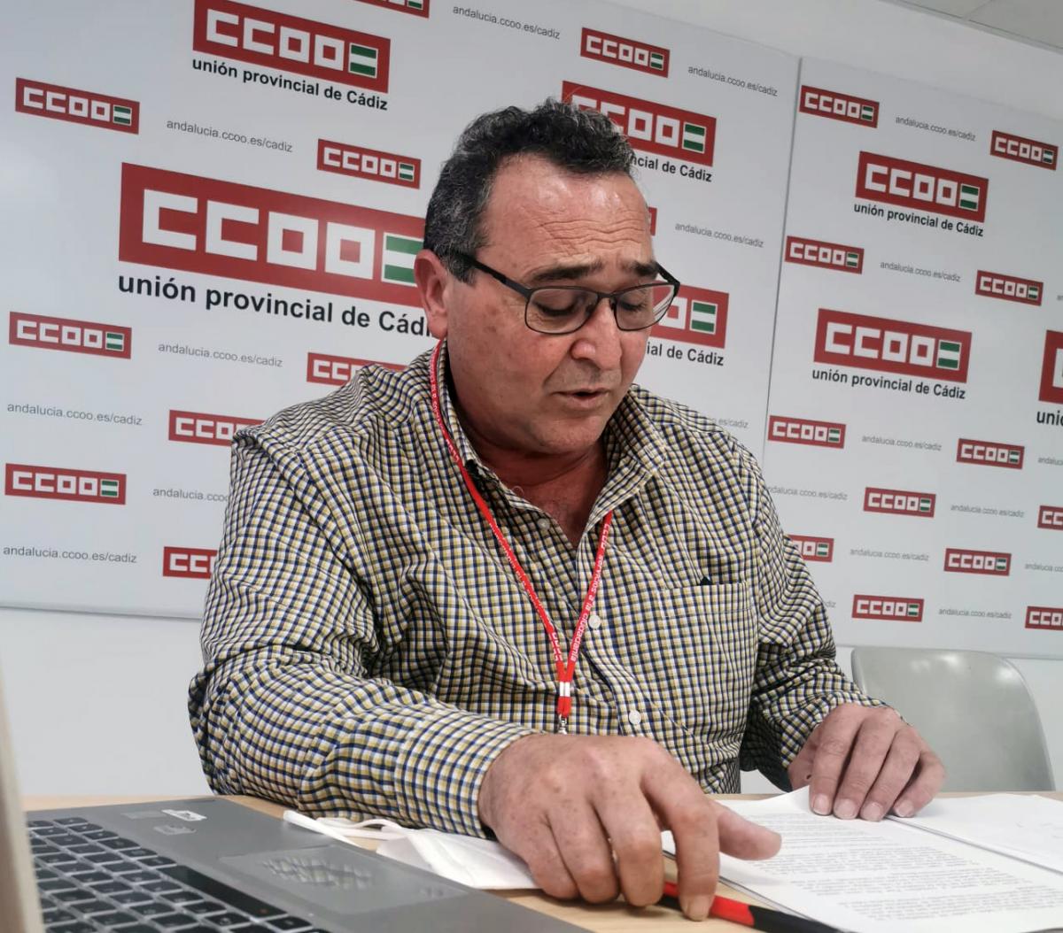 Antonio de Diego nuevo coordinador del sector del Mar de FSC CCOO-Andaluca