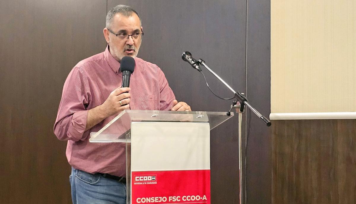 Paco Fernndez, nuevo secretario general de la Federacin de Servicios a la Ciudadana de CCOO de Andaluca