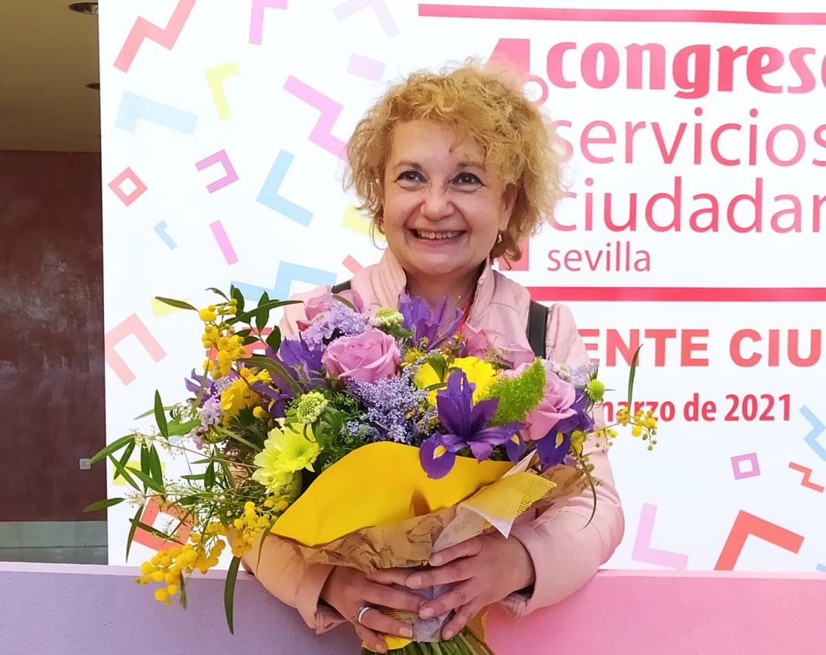Mari Paz Vargas, reelegida secretaria general del sindicato FSC CCOO-Sevilla